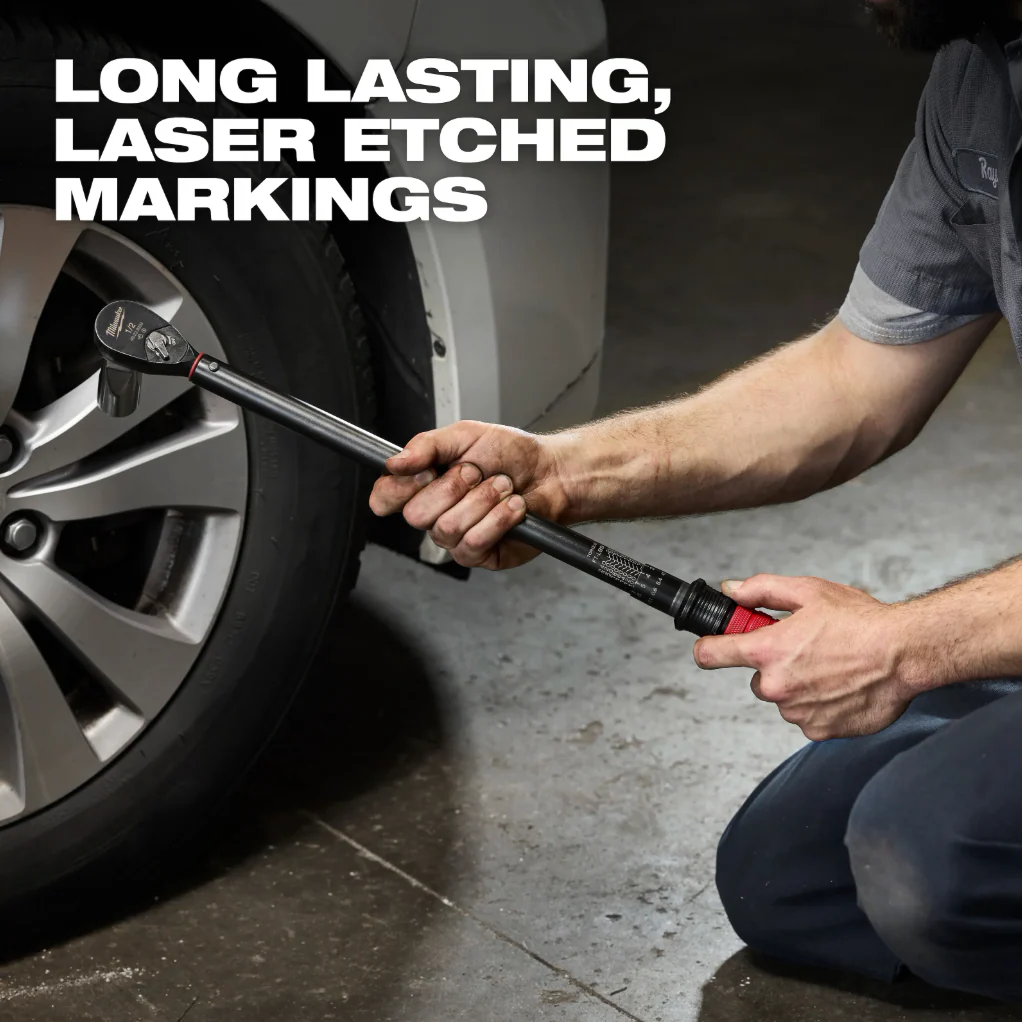 Milwaukee 48-22-9203 - 1/2" Drive Click Torque Wrench (50-250 ft·lbf) - Image 7