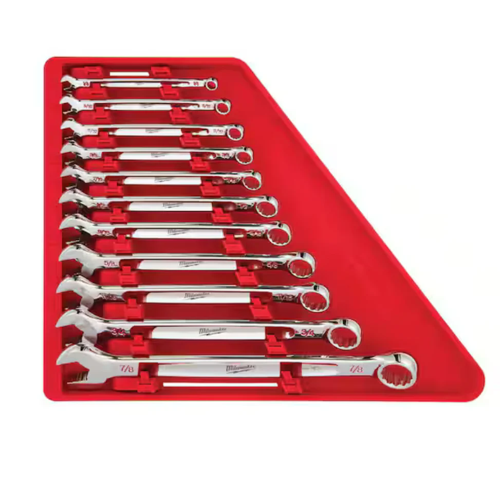 Milwaukee 48-22-9411 SAE Combination Wrench, 11pc