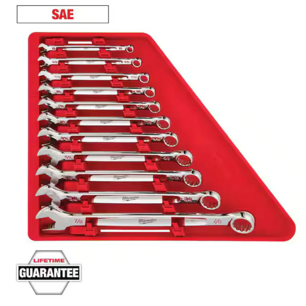 Milwaukee 48-22-9411 SAE Combination Wrench, 11pc - Image 2
