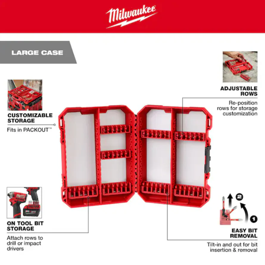 Milwaukee 48-32-4097 SHOCKWAVE Impact Duty™ 60PC Drill & Drive Set - Image 2