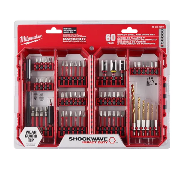 Milwaukee 48-32-4097 SHOCKWAVE Impact Duty™ 60PC Drill & Drive Set - Image 4