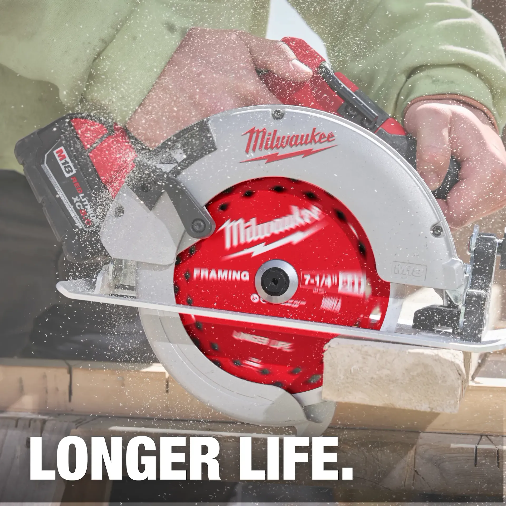Milwaukee 48-41-0720 Circular Saw Wood Cutting Blade - 7 1/4" - Image 5