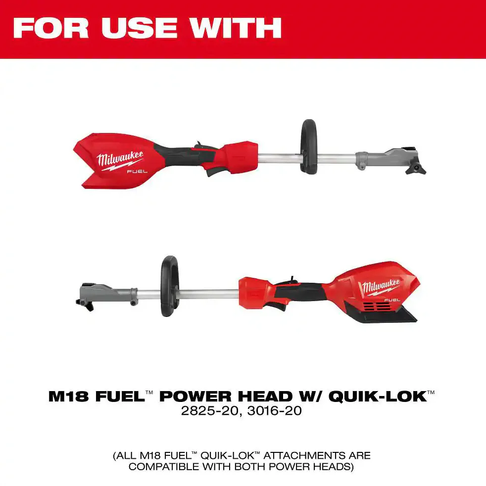 Milwaukee 49-16-2796 M18 FUEL™ QUIK-LOK™ Hedge Trimmer Attachment (Tool Only) - Image 3