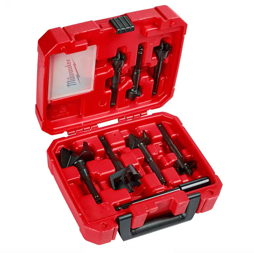 Milwaukee 49-22-0130 Contractor's Selfeed Bit Kit, 7pc