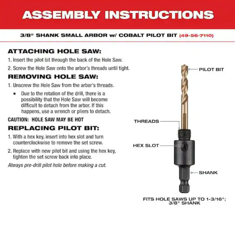 Milwaukee 49-22-4156 - HOLE DOZER™ Plumbers Hole Saw Kit, 16pc - Image 5