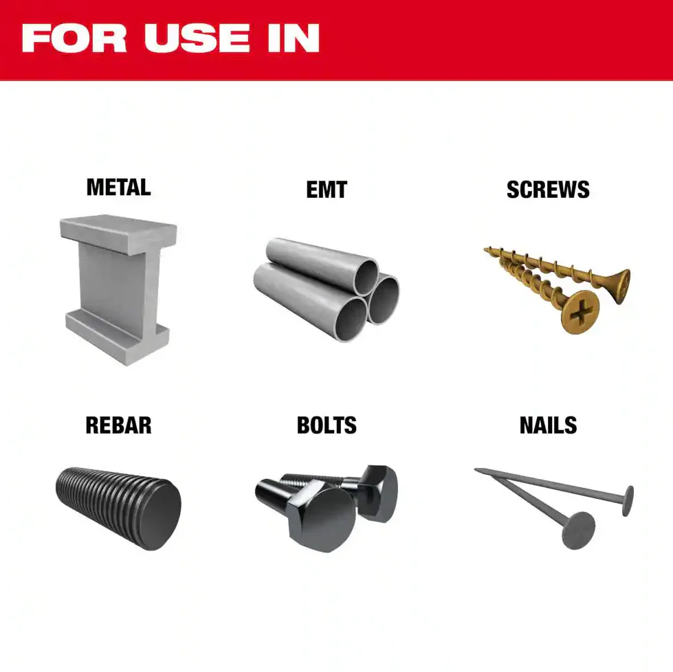 Milwaukee 49-25-1563 NITRUS™ Carbide Extreme Metal Universal Fit OPEN-LOK™ Multi-Tool Blade (3 PK) - Image 5