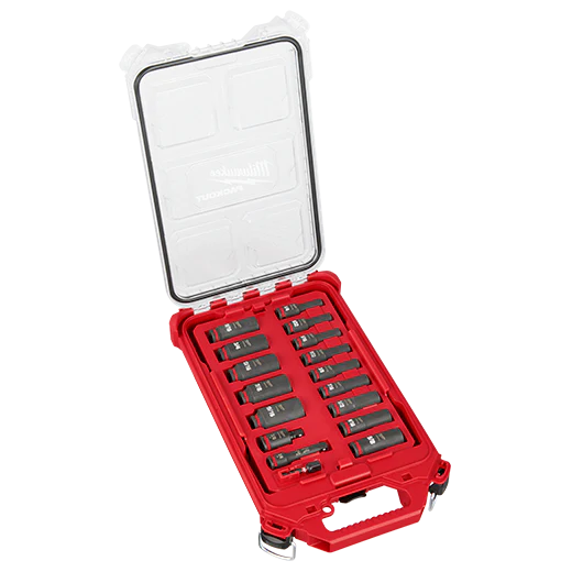 Milwaukee 49-66-6800 SHOCKWAVE Impact Duty™ 3/8" Drive SAE Packout Set - 17pc - Image 2