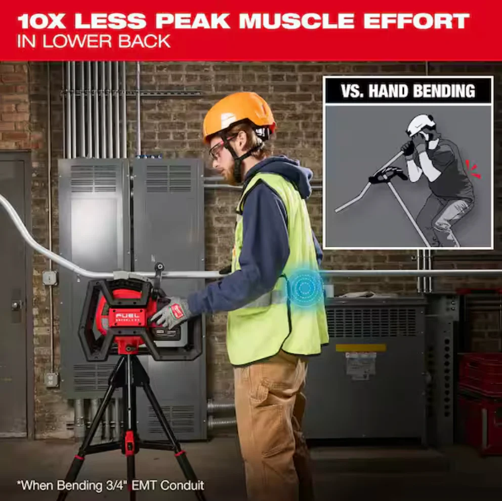 Milwaukee 5150-20 M18 FUEL™ Branch Conduit Bender with AUTO-ZERO (Tool-Only) - Image 11