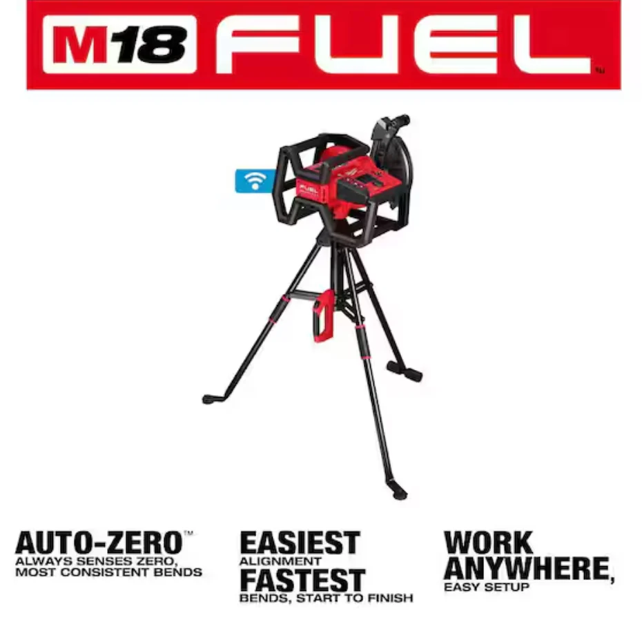 Milwaukee 5150-20 M18 FUEL™ Branch Conduit Bender with AUTO-ZERO (Tool-Only) - Image 4