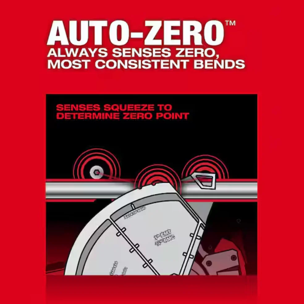Milwaukee 5150-20 M18 FUEL™ Branch Conduit Bender with AUTO-ZERO (Tool-Only) - Image 8