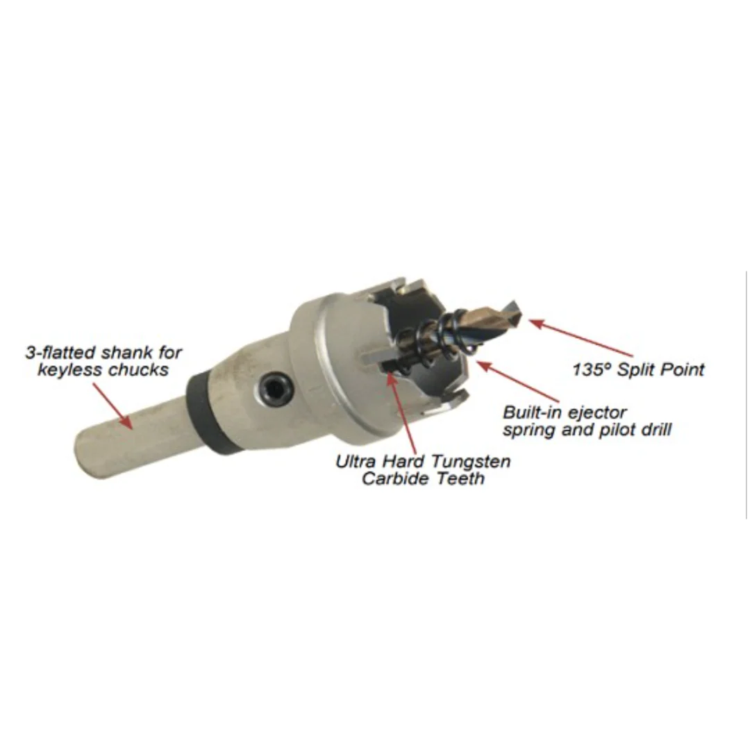 Norseman Carbide Tipped Holecutters - Multiple Sizes Priced Individually - Image 2