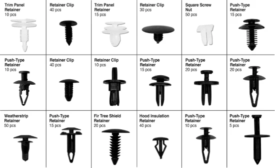 Performance Tool W5241 415pc Ford Trim Clip Asst. - Image 2