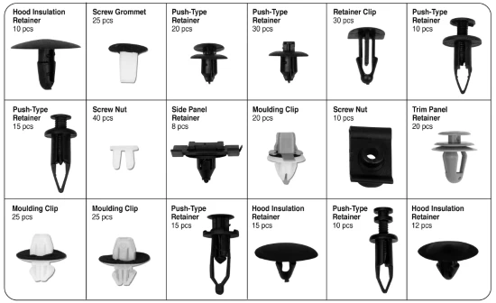Performance Tool W5243 340pc Toyota Trim Clip Asst. - Image 2