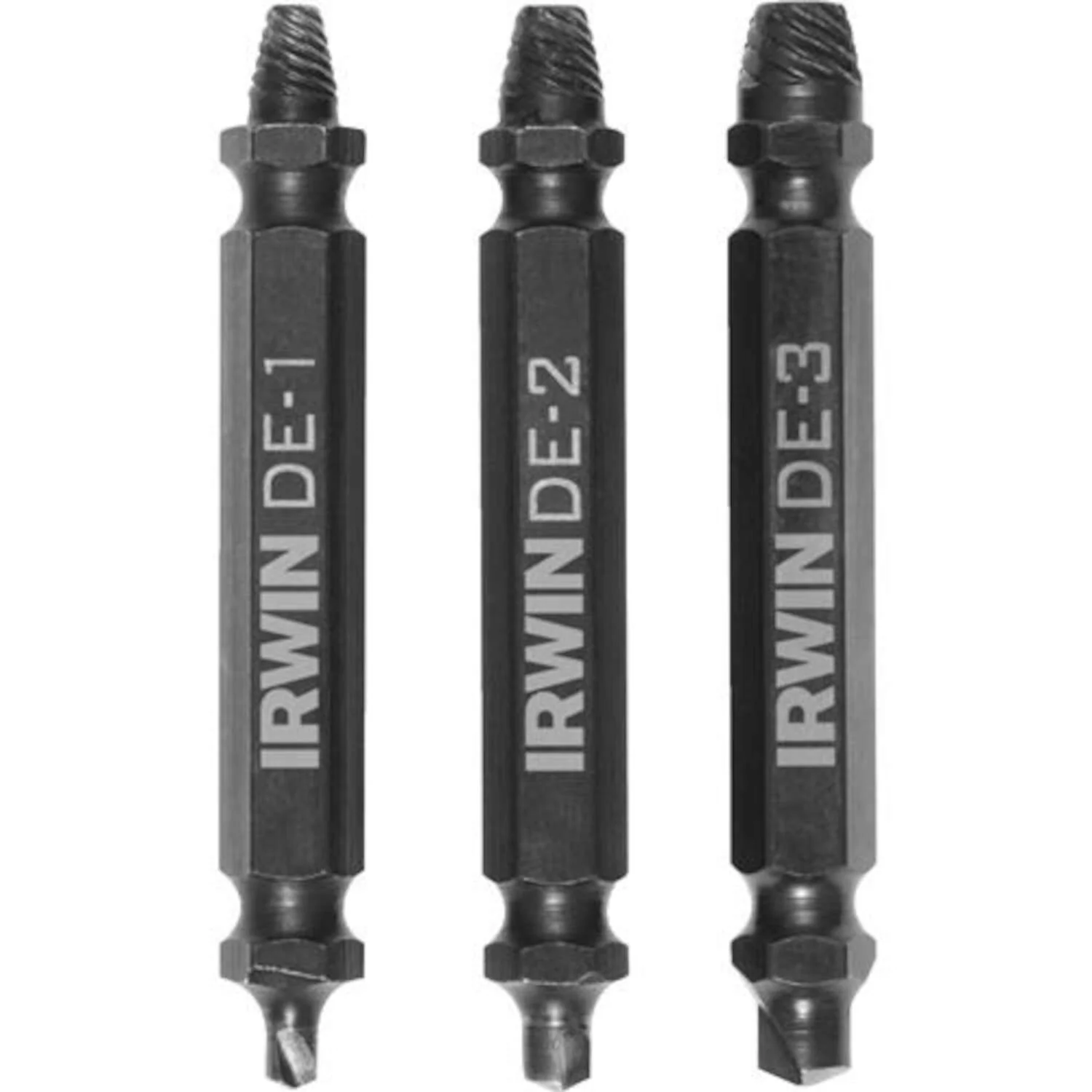 Irwin 1876224 Impact SCREW-GRIP™ Double-Ended Screw Extractor Set - 3pc - Image 2