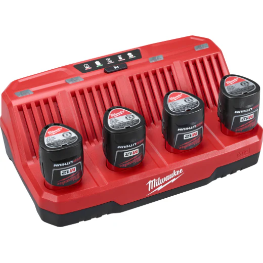 Milwaukee 48-59-1204 M12™ Four Bay Sequential Charger - Image 2