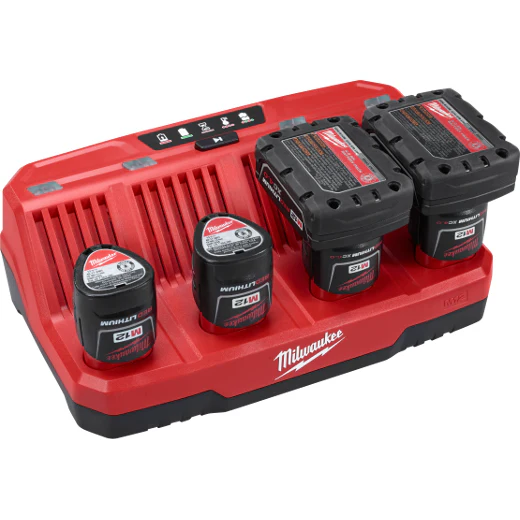 Milwaukee 48-59-1204 M12™ Four Bay Sequential Charger - Image 3