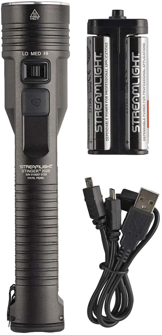 Streamlight 78101 Stinger® Rechargeable Flashlight 120V AC/12V DC w/ Charger - Image 2