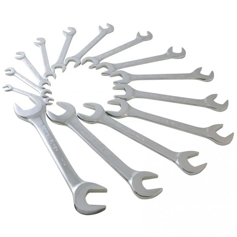 Sunex 9914A SAE Angle Head Wrench Set - 14pc