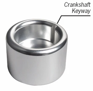 Sunex 10002 Crankshaft Turning Socket Ford, Buick, Olds, Pontiac with 3/16" Keyway - Image 2