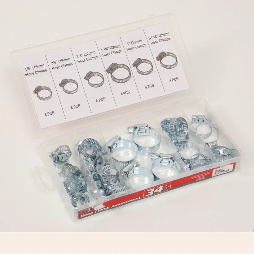 Titan Tools® 45348- 34pc Hose Clamp Assortment Kit - Image 2