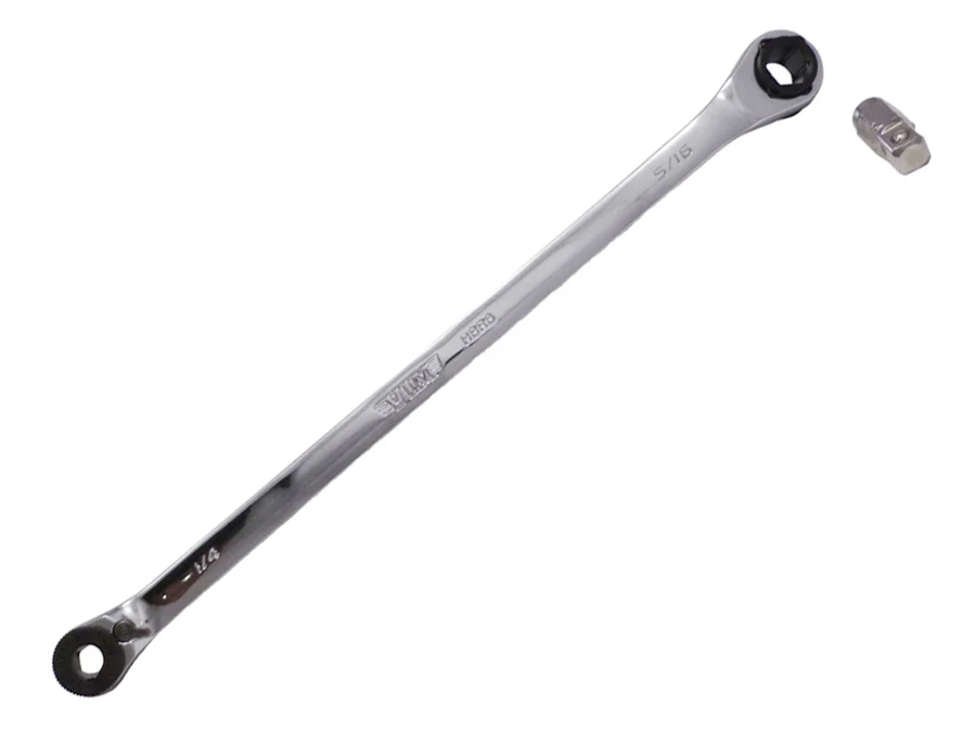 VIM Tools HBR8 - 8″ Hex Bit Ratchet, 1/4″ and 5/16″ hex with 1/4″ Square Drive Insert - Image 3