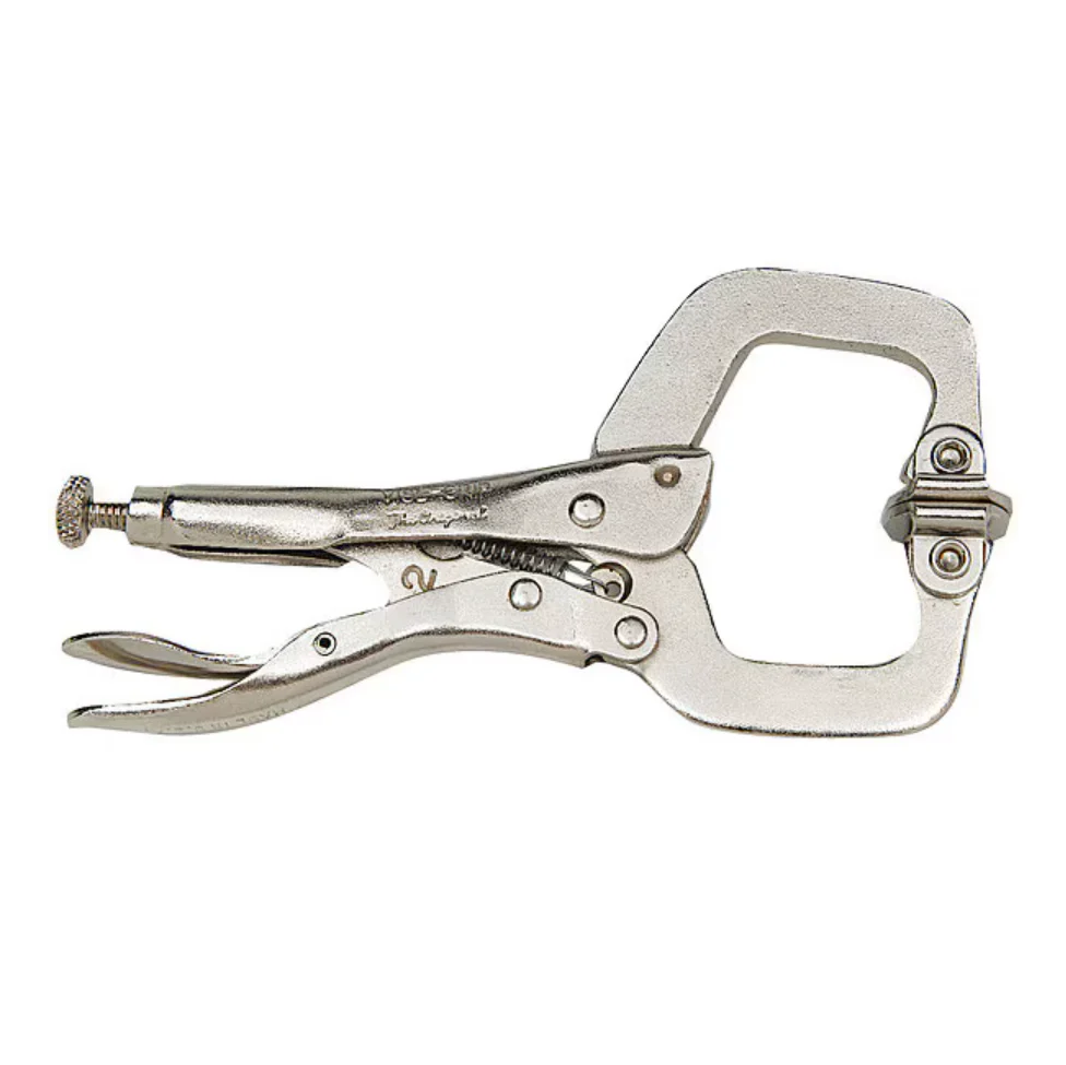 Vise-Grip 4SP 4" Locking C-Clamp with Swivel Pads - Image 3