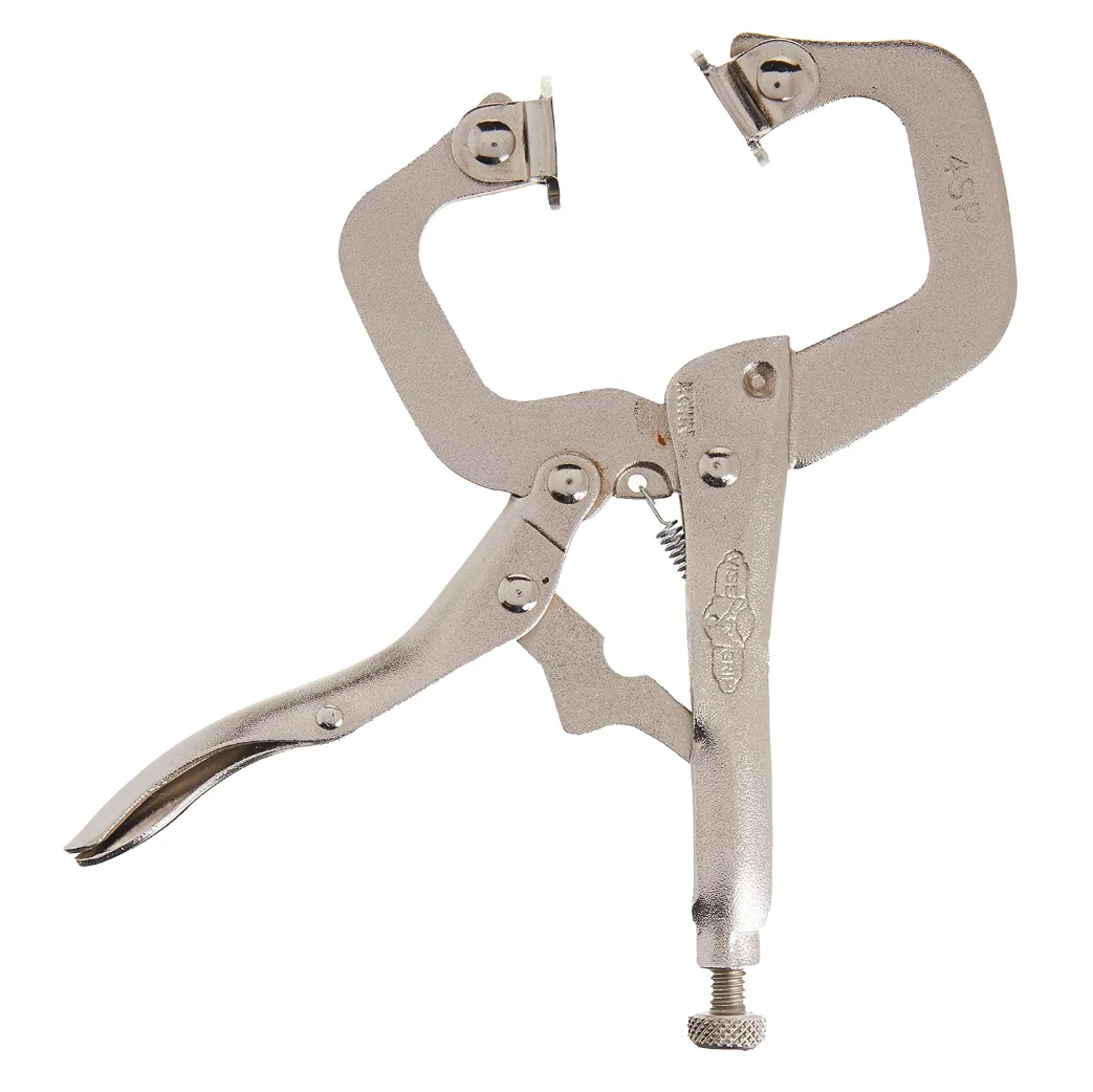 Vise-Grip 4SP 4" Locking C-Clamp with Swivel Pads - Image 4