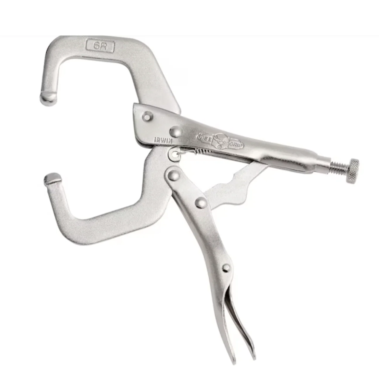 Vise-Grip 6R 6" Fast Release™ Locking C-Clamp with Regular Tips - Image 2